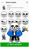 Sans Undertale and Deltarune Stickers for WhatsApp ảnh số 2