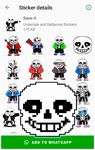 Sans Undertale and Deltarune Stickers for WhatsApp ảnh số 3