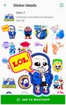 Sans Undertale and Deltarune Stickers for WhatsApp ảnh số 6