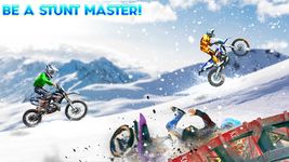 Captură de ecran Snow Tricky Bike Impossible Track Stunts 2020 apk 10