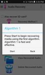 Audio Recovery screenshot apk 1