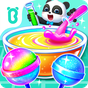 Icoană Micul panda – jocul culorilor