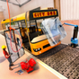 Città Costruttore di autobus Auto Riparazione 3D