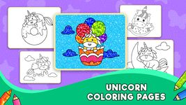Unicorn Glitter Coloring Book: Coloring Unicorn captura de pantalla apk 9