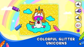 Unicorn Glitter Coloring Book: Coloring Unicorn captura de pantalla apk 11