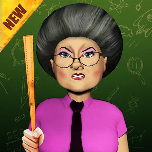 Download Crazy High School Scary Teacher : Evil Teacher 3D android on PC