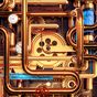 Cool Wallpapers and Keyboard - Steampunk Pipes