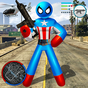 Ikon apk Capitaine Spider American Stickman Rope Hero Mafia