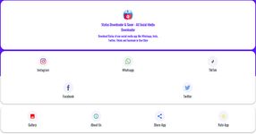 Tangkapan layar apk Status Downloader For Instagram Whatsapp FB Tiktok 7