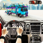 US Police City Car Transport Truck 3D apk icon