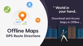 Captură de ecran Offline Maps, GPS Route Directions apk 15