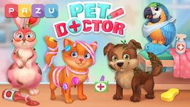 Doctor de mascotas - Juegos de cuidado para niños captura de pantalla apk 