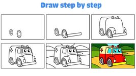 자동차 색칠 공부 : 아이들을 위한 키즈 낙서&그림 그리기 게임의 스크린샷 apk 3