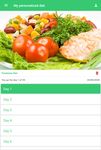 Régime alimentaire personnalisé pour perdre poids capture d'écran apk 11