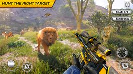 Captura de tela do apk Selvagem Caçador Animal Caçando Tiroteio Jogos 12