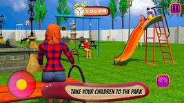 Captura de tela do apk virtual mãe vida simulador bebê Cuidado jogos 3d 14
