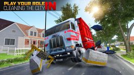 Captură de ecran City Garbage Truck Simulator apk 3