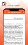 Скриншот 2 APK-версии читатель документов : Создатель PDF