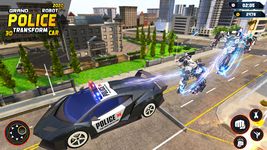 Captura de tela do apk Flying Grand Police Car Transform Robot Games 12