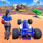 Police Formula Car Derby Demolition Crash Stunts apk icon