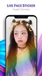 ภาพหน้าจอที่ 6 ของ Live Face Sticker Sweet Camera