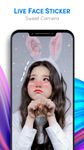 ภาพหน้าจอที่ 4 ของ Live Face Sticker Sweet Camera