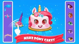 Trò chơi công chúa làm bánh : Sinh nhật Cưới Pony ảnh màn hình apk 8