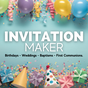 Εικονίδιο του Free Invitation Maker Birthday, Wedding, Communion