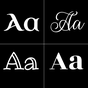 Ícone do Fonts + : Emojis, Font Keyboard - New Fonts
