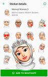 Memoji Hijab Islamic Muslim Stickers for WhatsApp imgesi 