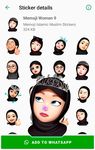 Memoji Hijab Islamic Muslim Stickers for WhatsApp imgesi 2