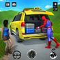 Иконка Superhero Taxi Car Driving Simulator - Taxi Games