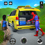 Ícone do Superhero Taxi Car Driving Simulator - Taxi Games