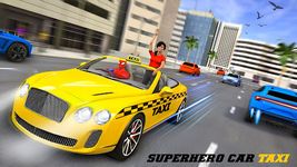 Captura de tela do apk Superhero Taxi Car Driving Simulator - Taxi Games 10