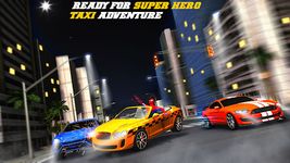 Captura de tela do apk Superhero Taxi Car Driving Simulator - Taxi Games 9