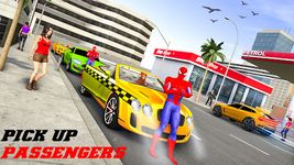 Captura de tela do apk Superhero Taxi Car Driving Simulator - Taxi Games 7