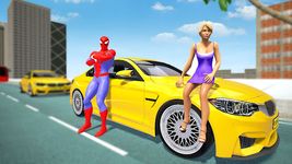 Captura de tela do apk Superhero Taxi Car Driving Simulator - Taxi Games 5
