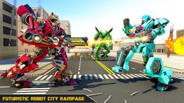 Rampage Raccoon Bike Robot War : Mega Robot Games ekran görüntüsü APK 9