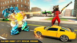 ภาพหน้าจอที่ 5 ของ Rampage Raccoon Bike Robot War : Mega Robot Games