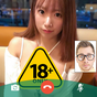 Biểu tượng apk Japanese girlfriend fake video call chat