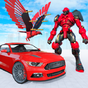 Flying Eagle Robot Car Multi Transforming Game APK