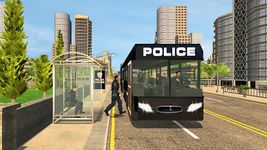 Mô phỏng lái xe buýt cảnh sát: US Cops Coach Drive ảnh màn hình apk 5