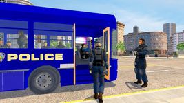 Mô phỏng lái xe buýt cảnh sát: US Cops Coach Drive ảnh màn hình apk 1