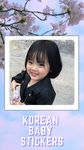 Tangkapan layar apk KOREAN CUTE BABY Sticker for Whatsapp Gratis 