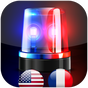 Police siren - US & FRENCH icon