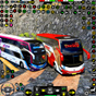 Icona città autobus allenatore guida simulatore 2020