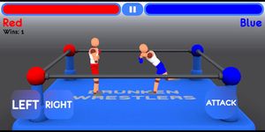 Скриншот  APK-версии Drunken Wrestlers Remake