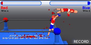 Скриншот 1 APK-версии Drunken Wrestlers Remake