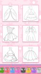 ภาพหน้าจอที่ 15 ของ Glitter Dress Colouring Pages for Girls