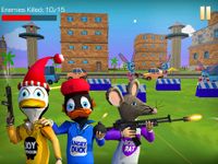 Screenshot 11 di Shooting Pets Sniper - 3D Pixel Gun games for Kids apk